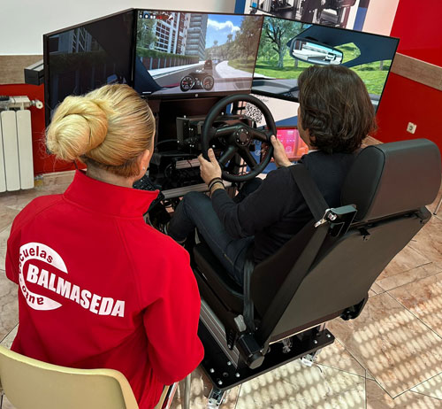 Simulador de conducir en Madrid